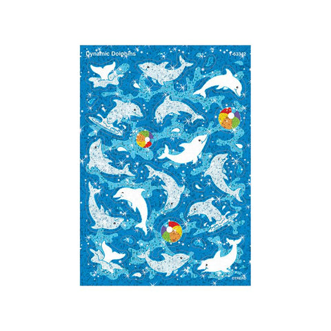 SPARKLE STICKERS DYNAMIC DOLPHINS