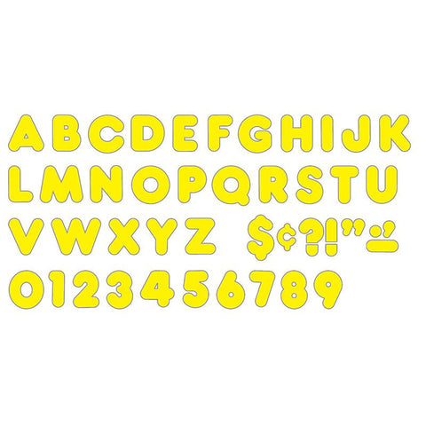 READY LETTERS 3 INCH CASUAL YELLOW