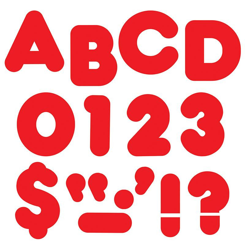 READY LETTERS 5 INCH CASUAL RED