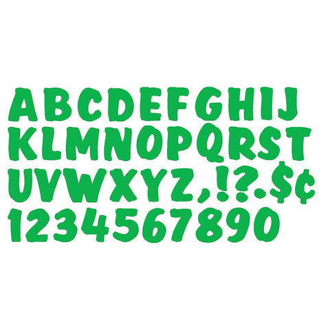 READY LETTERS 4 SPLASH GREEN