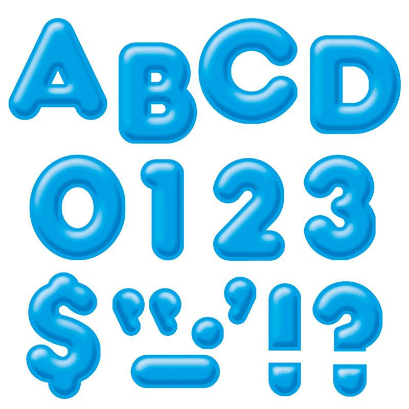 READY LETTERS 2INCH 3-D BLUE