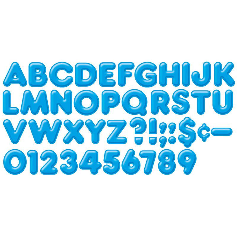 READY LETTERS 4INCH 3-D BLUE