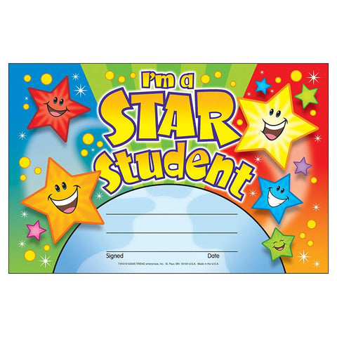 AWARDS IM A STAR STUDENT