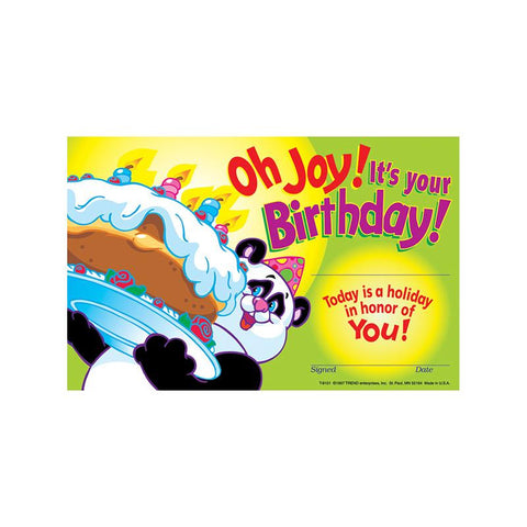 OH JOY ITS YOUR BIRTHDAY 30-PK 5X8