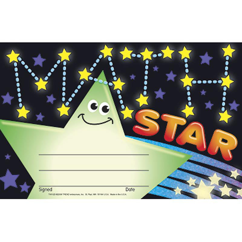 AWARDS MATH STAR