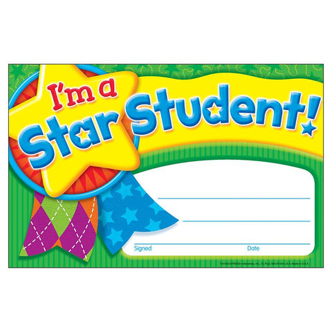 IM A STAR STUDENT STAR MEDAL