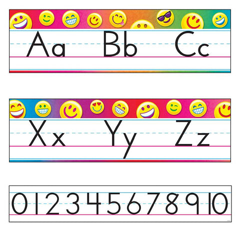 EMOJI ALPHABET LINE MANUSCRIPT BBS