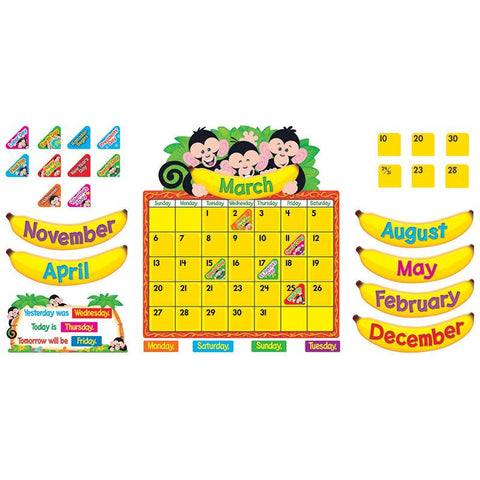 MONKEY MISCHIEF CALENDAR BB SET