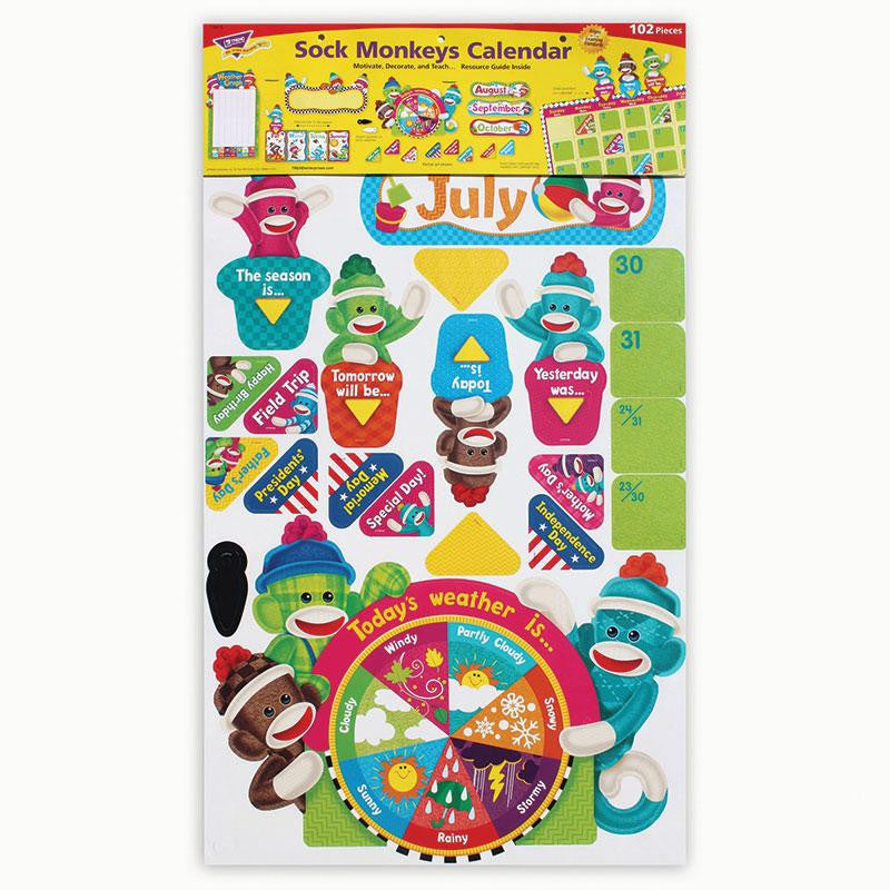 SOCK MONKEYS CALENDAR