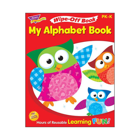 MY ALPHABET BOOK 28PG WIPE-OFF