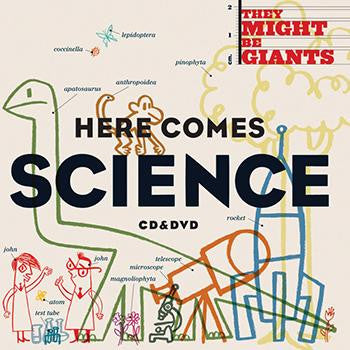 HERE COMES SCIENCE CD-DVD SET BY