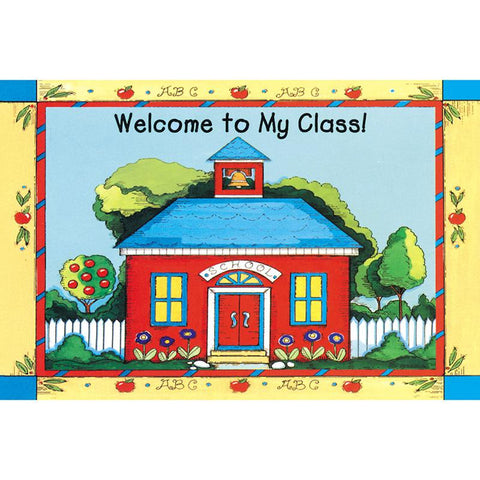 SCHOOLHOUSE WELCOME 30PK POSTCARDS