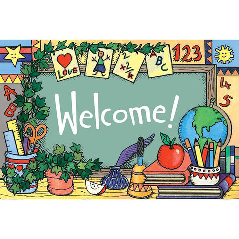 SCHOOL TOOLS WELCOME 30PK POSTCARDS