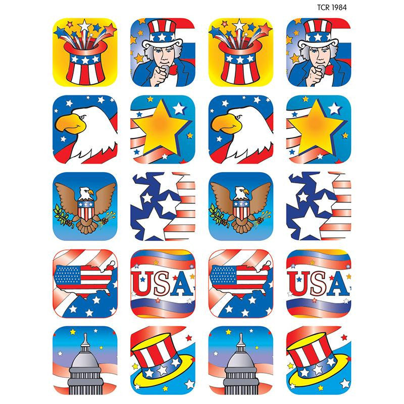 PATRIOTIC 2 STICKERS