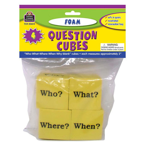 FOAM QUESTION CUBES