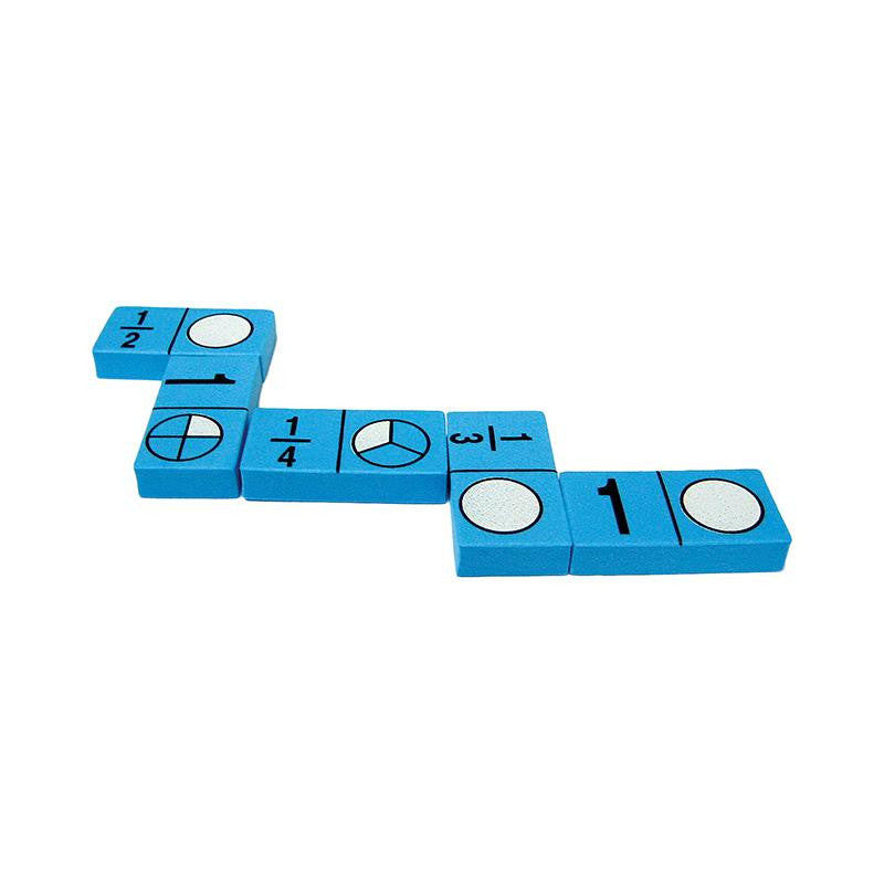 FOAM FRACTION DOMINOES