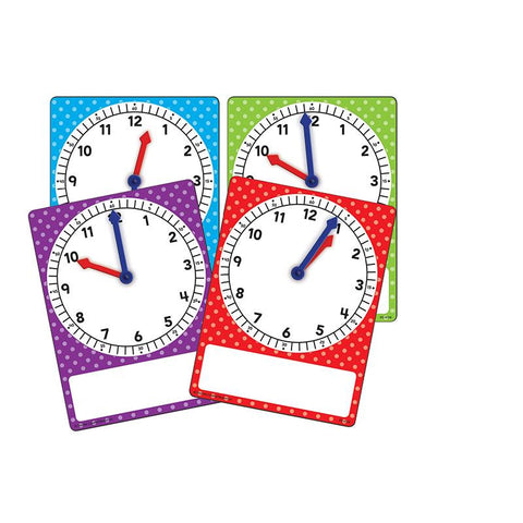 MAGNETIC FOAM GEARED CLOCKS SM 4PK