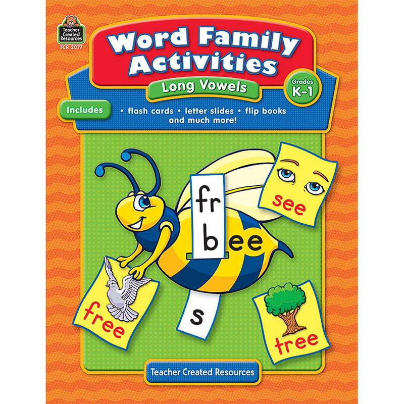 WORD FAMILY ACTIVITIES LONG VOWELS