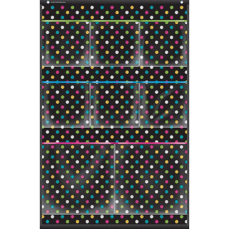 CHALKBOARD BRIGHTS 8 POCKET STORAGE