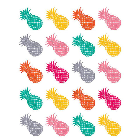 TROPICAL PUNCH PINEAPPLES STICKERS