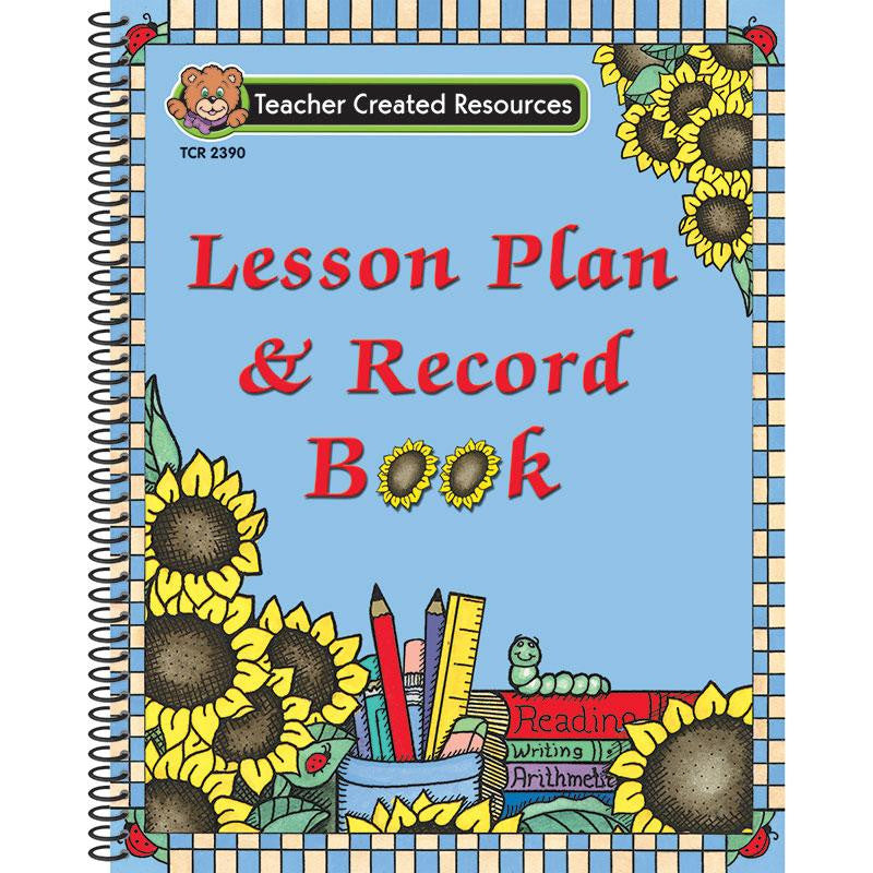 LESSON PLAN & RECORD BOOK SUNFLOWER