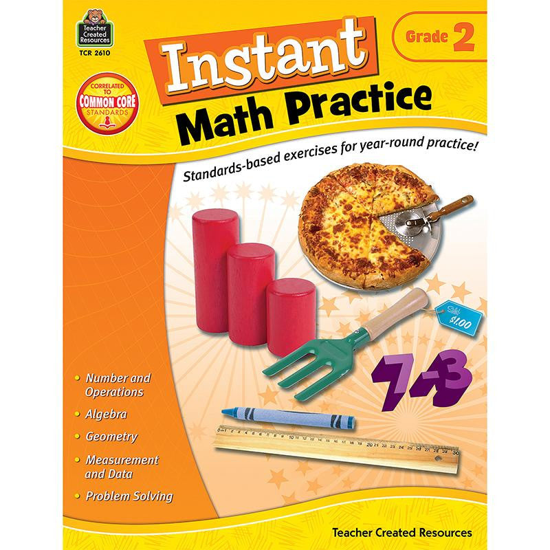 INSTANT MATH PRACTICE GR 2