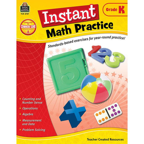 INSTANT MATH PRACTICE GR K