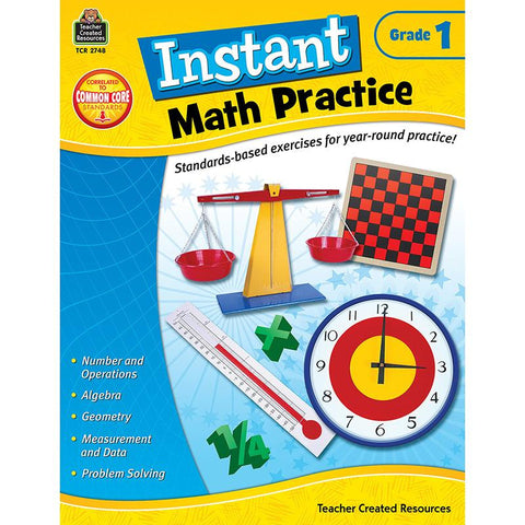 INSTANT MATH PRACTICE GR 1