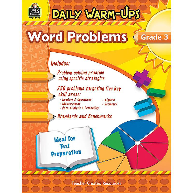 DAILY WARM UPS WORD PROBLEMS GR 3