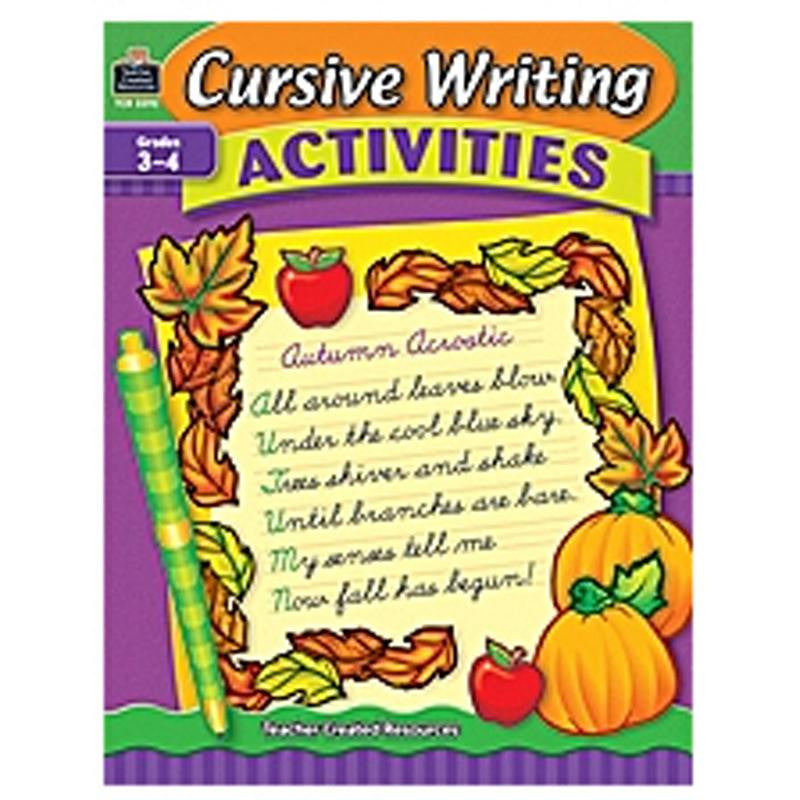 CURSIVE WRITING ACTIVITIES