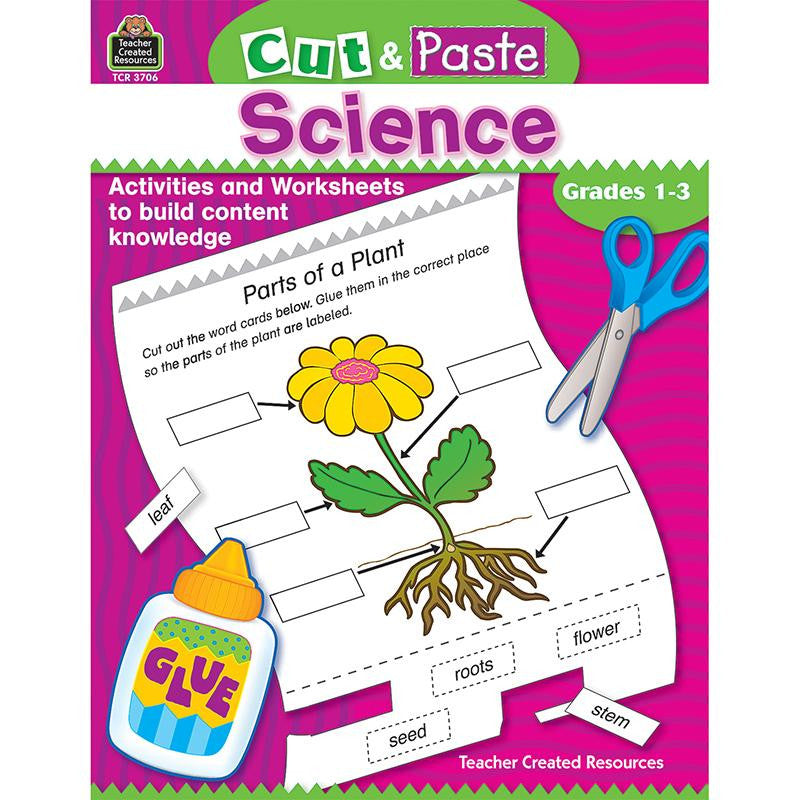 CUT & PASTE SCIENCE GR 1-3