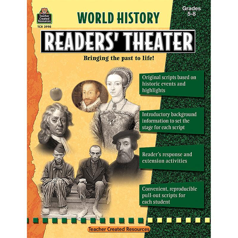 WORLD HISTORY READERS THEATER GR5-8