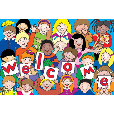 KIDS WELCOME POSTCARDS 30PK