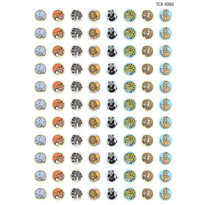 ZOO ANIMALS MINI STICKERS