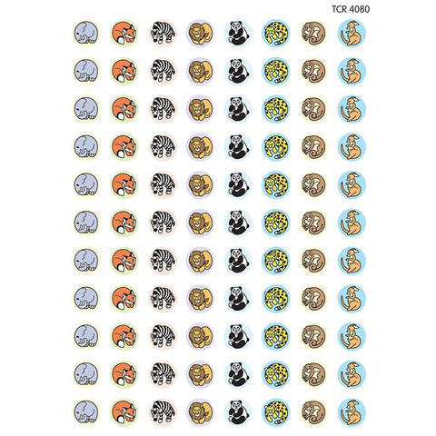 ZOO ANIMALS MINI STICKERS