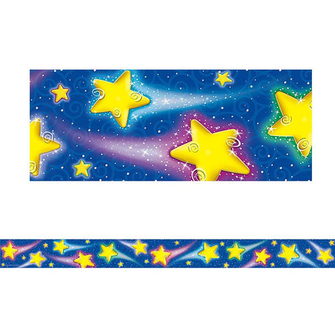 SHOOTING STARS STRAIGHT BORDER TRIM