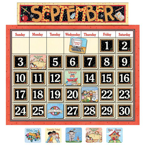 CLASSROOM CALENDAR BULLETIN BOARD