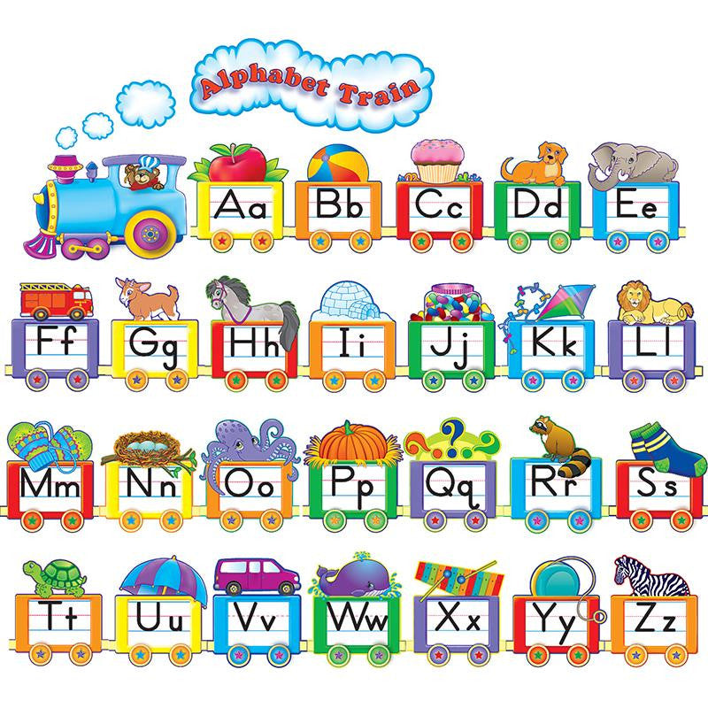 ALPHABET TRAIN BB SET