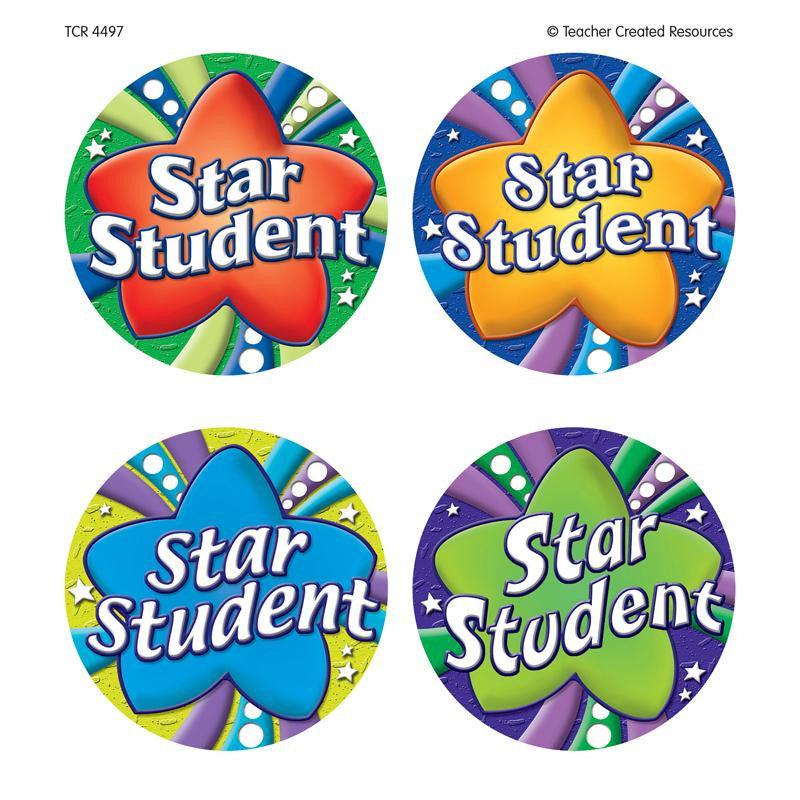 STAR STUDENT WEAR EM BADGES