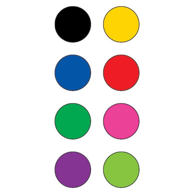 COLORFUL CIRCLES MINI STICKERS