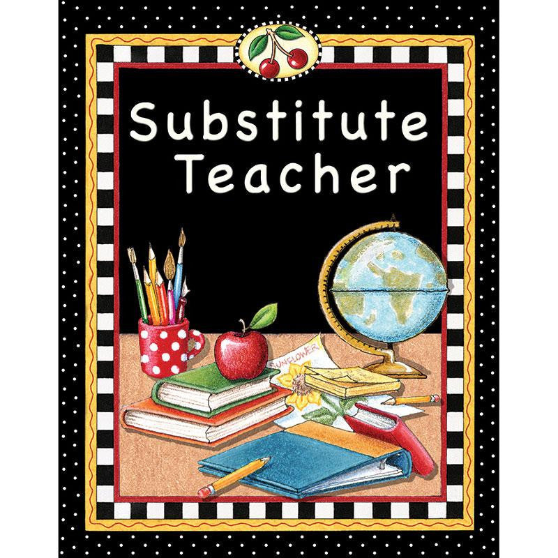 SUBSTITUTE TEACHER POCKET FOLDER