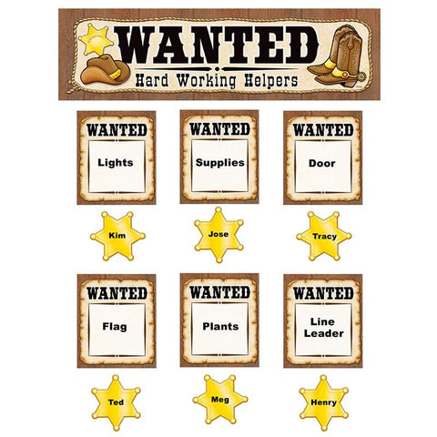 WANTED WESTERN HELPERS MINI BB SET