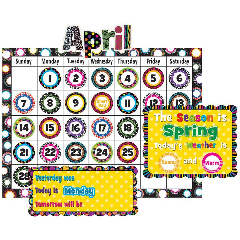 FANCY CIRCLES CALENDAR BB SET