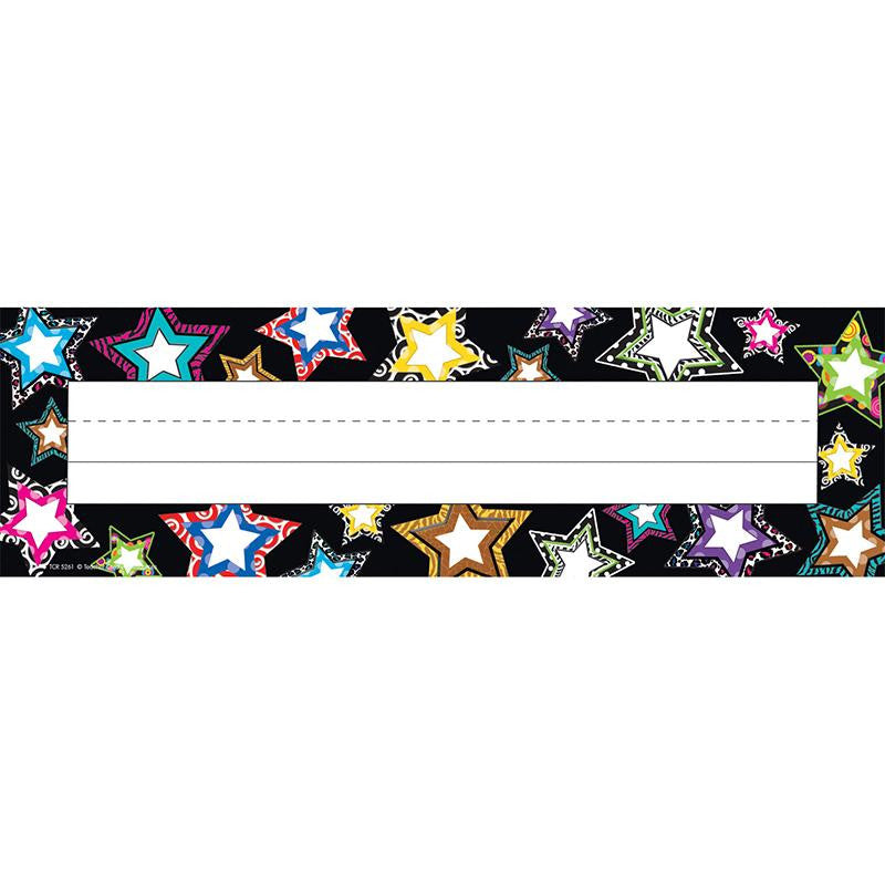 FANCY STARS NAME PLATES