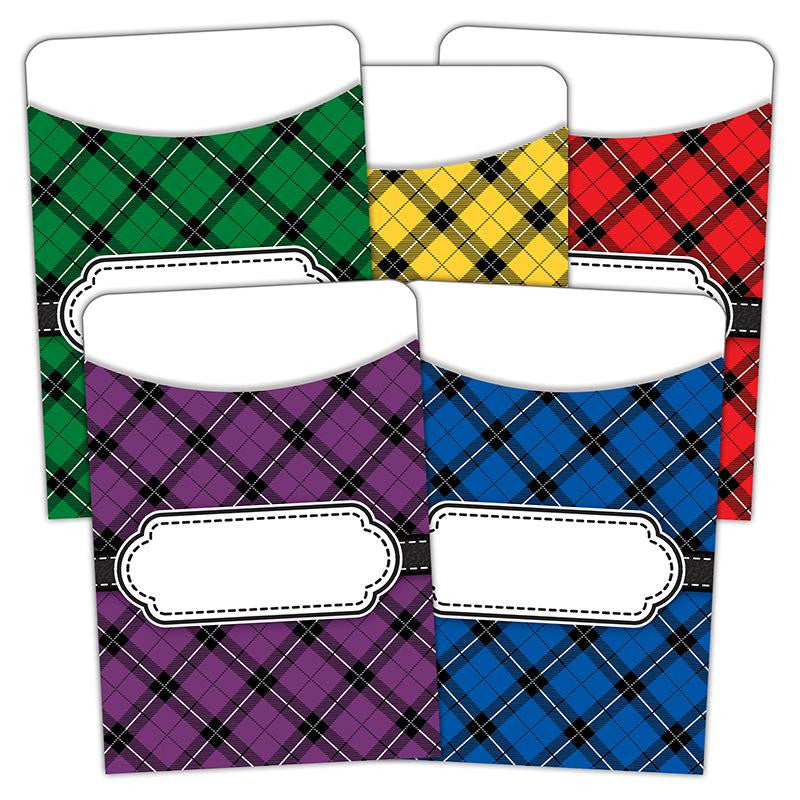 PLAID LIBRARY POCKETS MULTI PACK