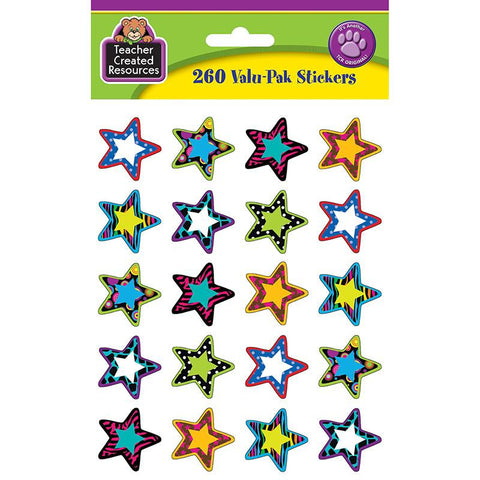 FANCY STARS 2 STICKERS VALU PK