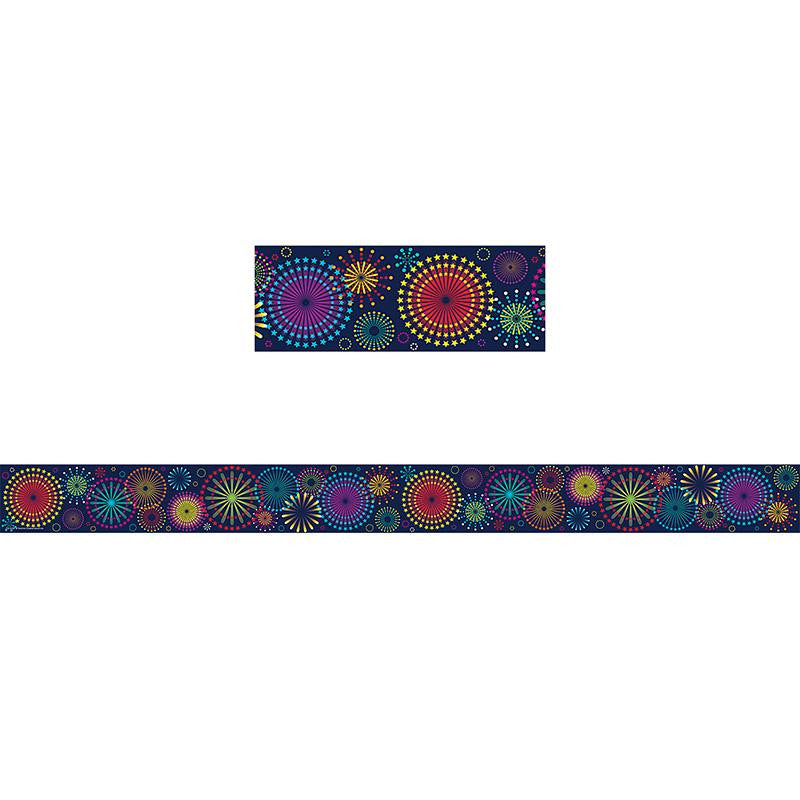 FIREWORKS STRAIGHT BORDER TRIM