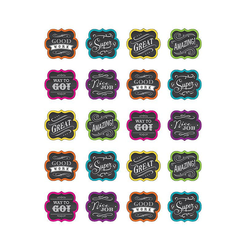 CHALKBOARD BRIGHTS STICKERS