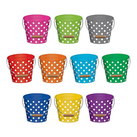 POLKA DOTS BUCKETS ACCENTS