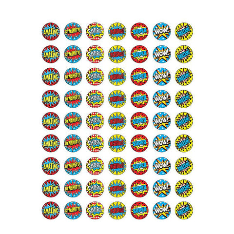 SUPERHERO MINI STICKERS